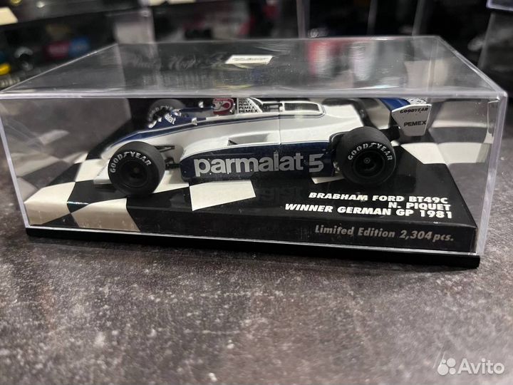 F1 1:43 Formula 1 Minichamps разные