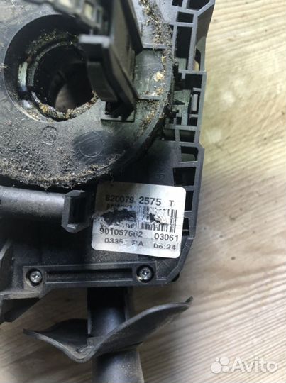 Подрулевой переключатель с шлейфом renault logan