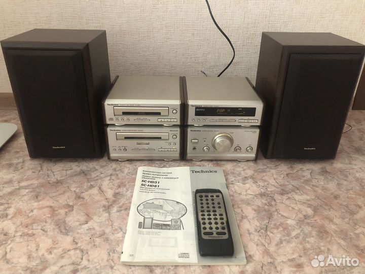 Музыкальный центр technics sc-hd51