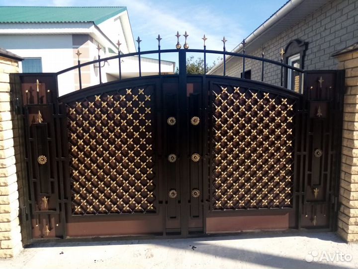 Кованые ворота