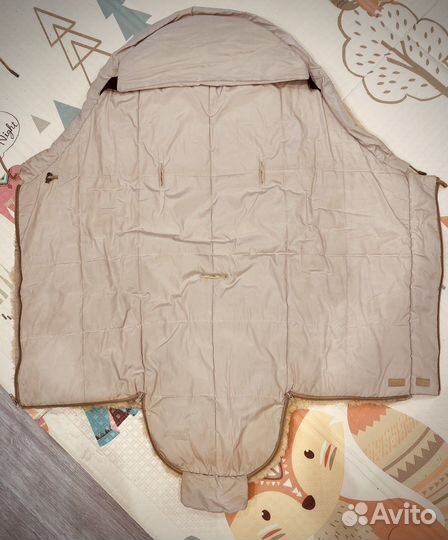 Овчинный конверт в коляску