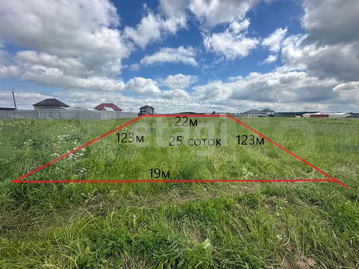 Участок 25 сот. (личное подсобное хозяйство (лпх))