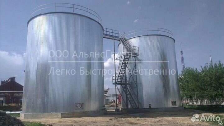 Резервуары вертикальные