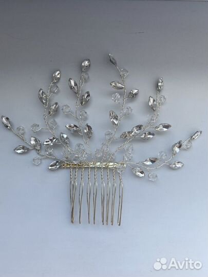 Гребешок для свадебной причёски