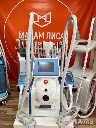 Криолиполиз 360, RF, Кавитация, Технология Корея