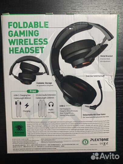 Игровая Гарнитура Bluetooth с микрофоном