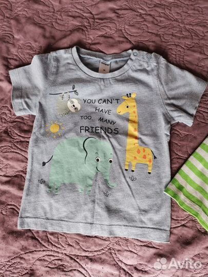 Футболка 80 размер