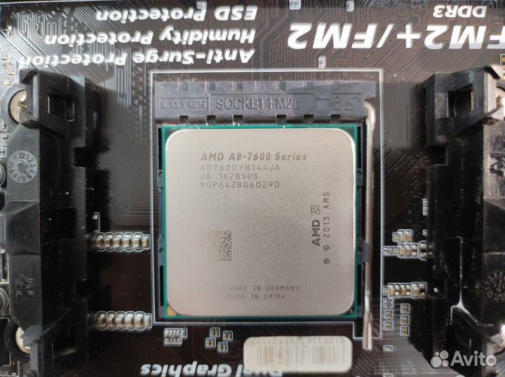 Материнская плата FM2 + AMD A8 7600