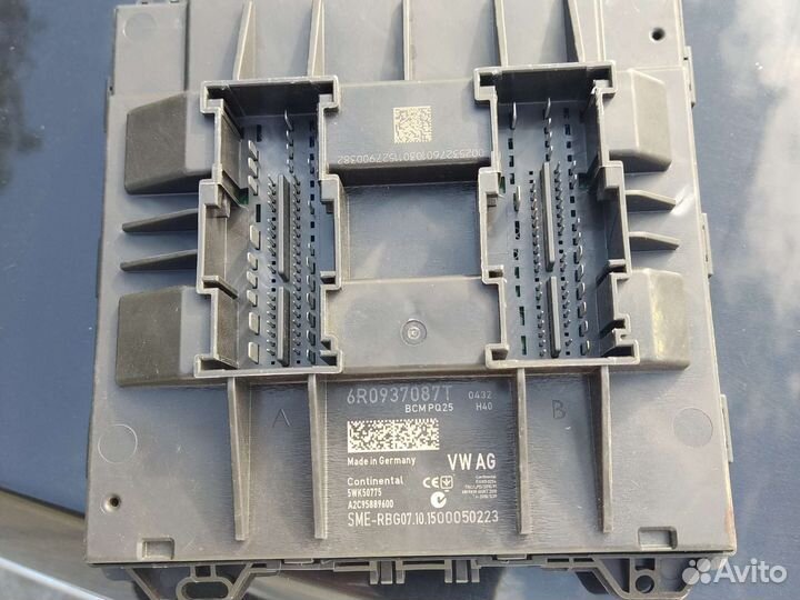 Блок комфорта volkswagen polo