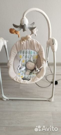 Детская электронная качель