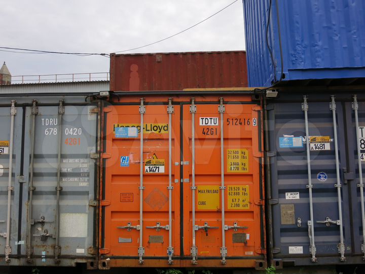 Аренда 40-футового контейнера под склад (30м²)