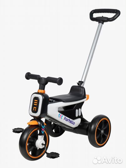 Велосипед трёхколёсный с ручкой Farfello 209