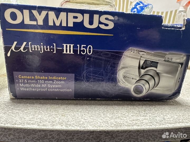 Пленочный фотоаппарат olympus mju iii