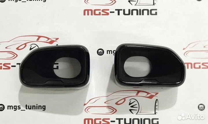 Насадки на выхлоп BMW X3 Series G01 Black