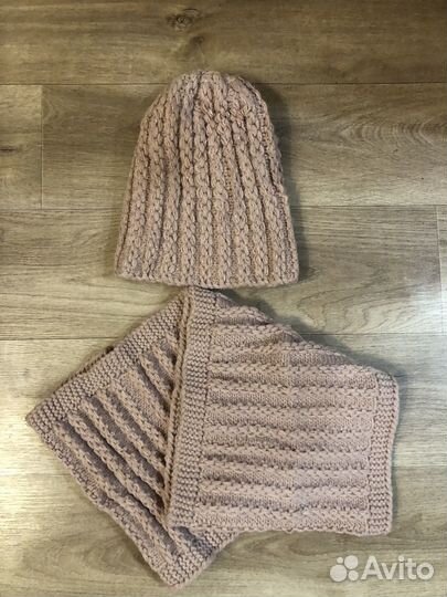 Шапка и снуд женские