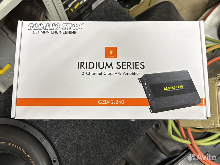 Усилитель на фронт Ground Zero gzia 2.240