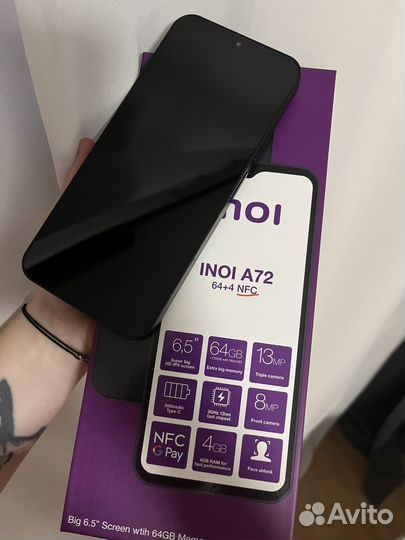 INOI A72, 4/64 ГБ