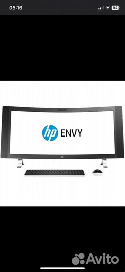 Моноблок Hp Envy Curved 34-a 090ur