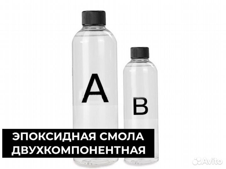 Эпоксидная смола набор компонентов А+Б см4623