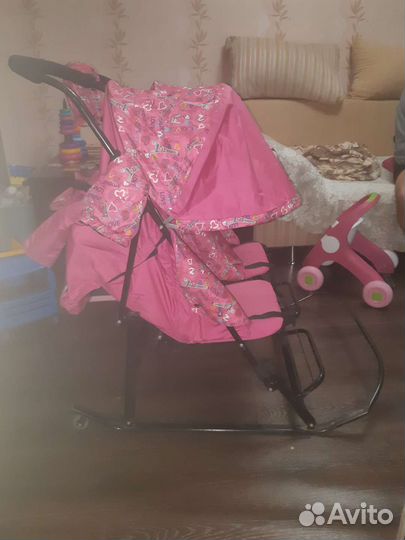 Санки коляска для двойни