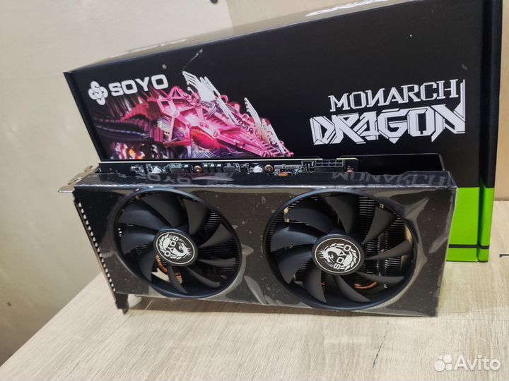 Новая Видеокарта Soyo AMD Radeon RX5600 6гб
