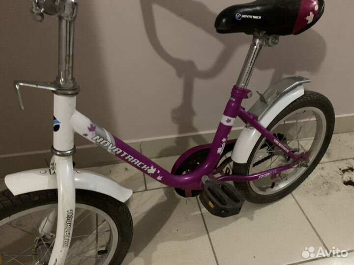 Детский велосипед novatrack 16