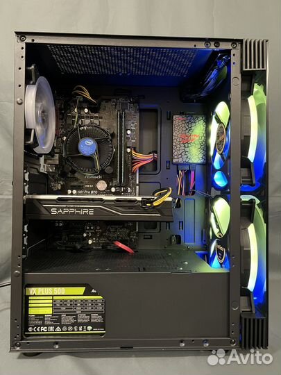 Игровой Компьютер Intel i5-4460/RX580/8Gb/SSD
