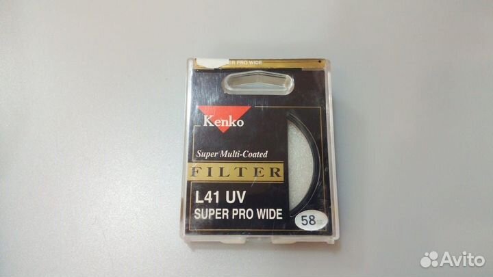 Ультрафиолетовый фильтр kenko 58 S-PRO wide UV L41