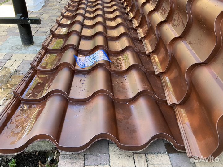 Металлочерепица новая цвет Anticato