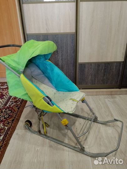 Коляска санки