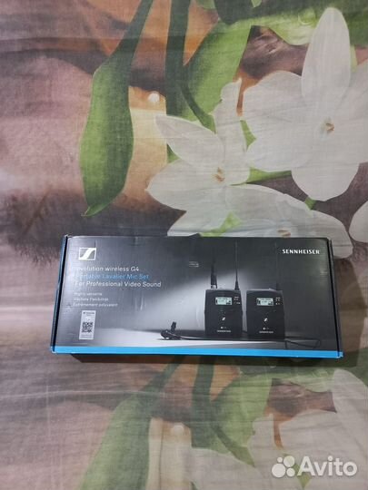 Sennheiser ew 112P G4-A петличный радио микрофон