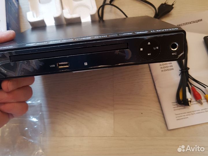 DVD плеер Hyundai hdvd 200