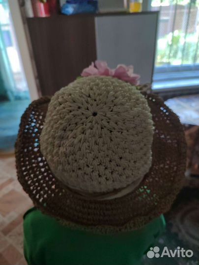 Шляпа женская пляжная