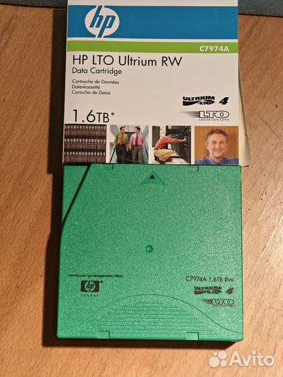 Ленточный картридж HP LTO Ultrium RW 1.6 Tb