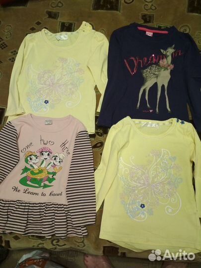 Футболки на девочку, мальчика разных размеров