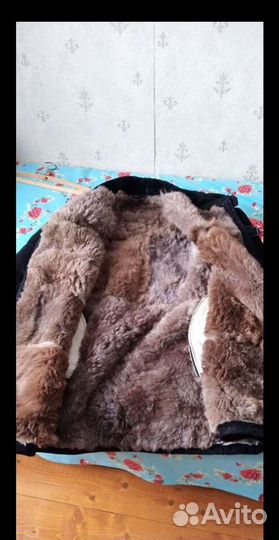 Полушубок из овчины мужской