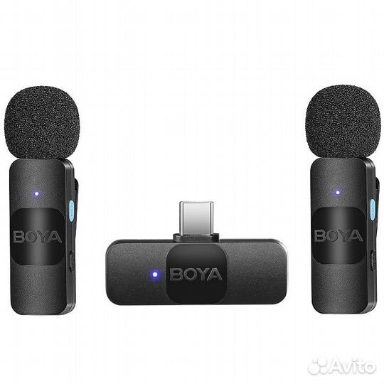 Беспроводная микрофонная система boya BY-V20 USB-C