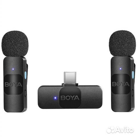 Беспроводная микрофонная система boya BY-V20 USB-C