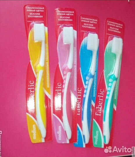 Зубная силиконовая щётка. Фаберлик