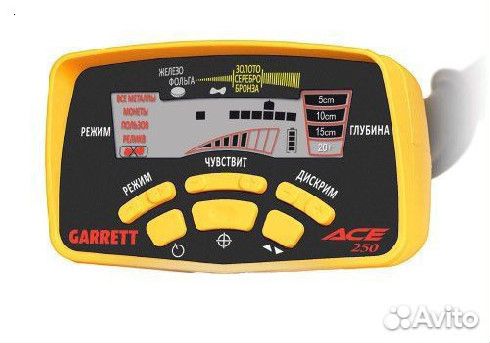 Металлоискатель garrett ace 250 новый