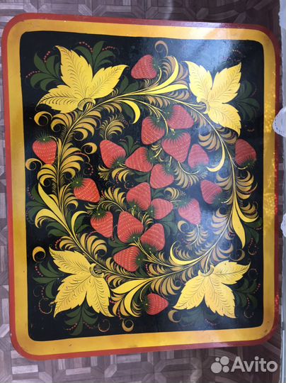 Столик детский хохлома