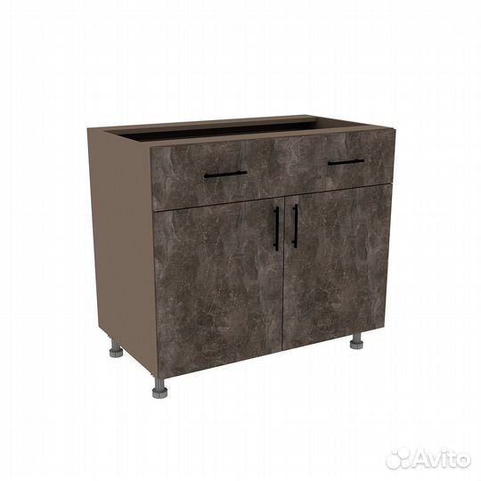 Шкаф напольный Амика-8qh для кухни на заказ