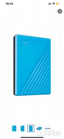 1 тб Внешний жесткий диск Western Digital