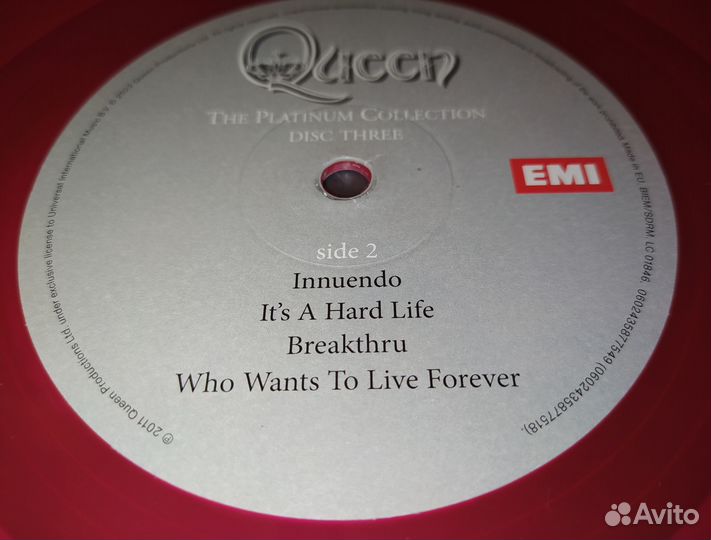 Queen platinum collection LP
