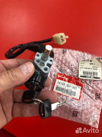 Honda скутер замок зажигания 35100-GCK-007