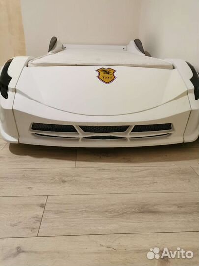 Кровать автомобиль, кроватка машинка с матрасом