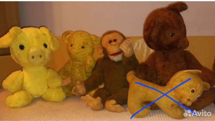 Плюшевая игрушка СССР