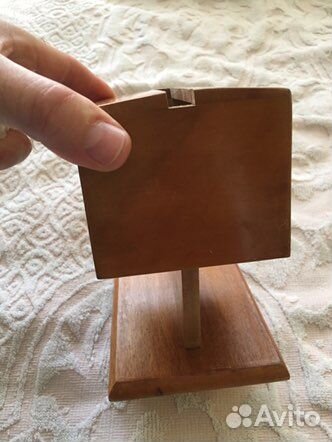 Сигаретница деревянная