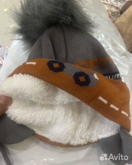 Шапка детская зимняя