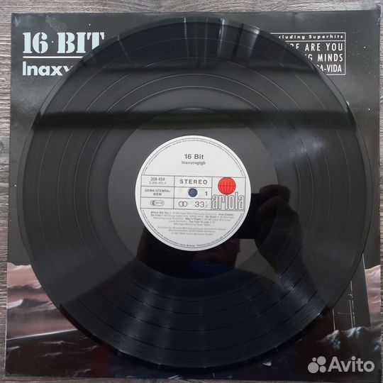 16 Bit – Inaxycvgtgb / 1987 /Ariola / Germany /NM